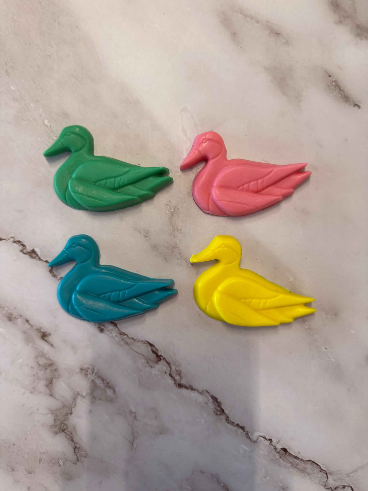 Duck Soap 4-Pack — Handmade Novelty Soaps, Fun Gift Set