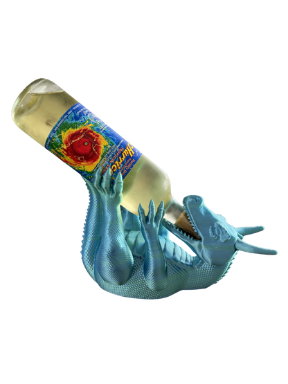 The Thirsty Dragon — 3D Printed Dragon Wine Bottle Holder