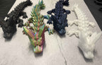 Articulated Flexi Dragon | 3D Printed Fidget Toy & Desk Figurine | 8 Inch | Chilvera 3D