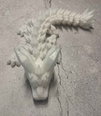 Articulated Flexi Dragon | 3D Printed Fidget Toy & Desk Figurine | 8 Inch | Chilvera 3D