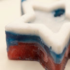 Patriotic Mini Soap Set of 4 – Red, White & Blue
