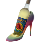 The Stiletto Pour— 3D Printed High Heel Wine Bottle Holder