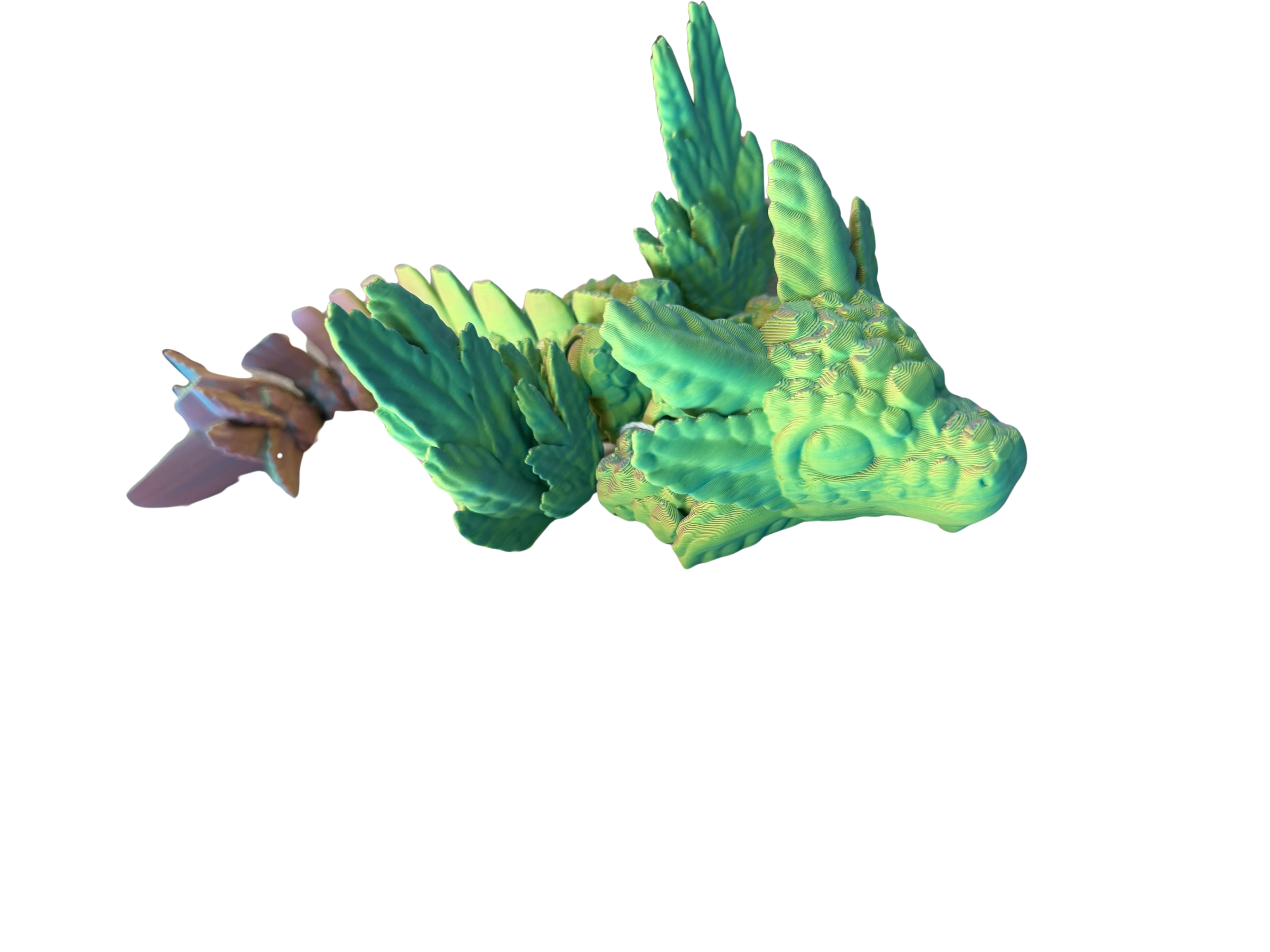 3D Printed Axolotl with Wings | Handcrafted Novelty Figure | Chilvera 3D
