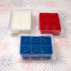 Patriotic Wax Melts in Red, White, and Blue - Chilvera