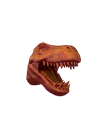 T-Rex Controller & Headset-Halter | 3D-gedruckter Gaming-Schreibtisch-Organizer | Dinosaurier-Ständer