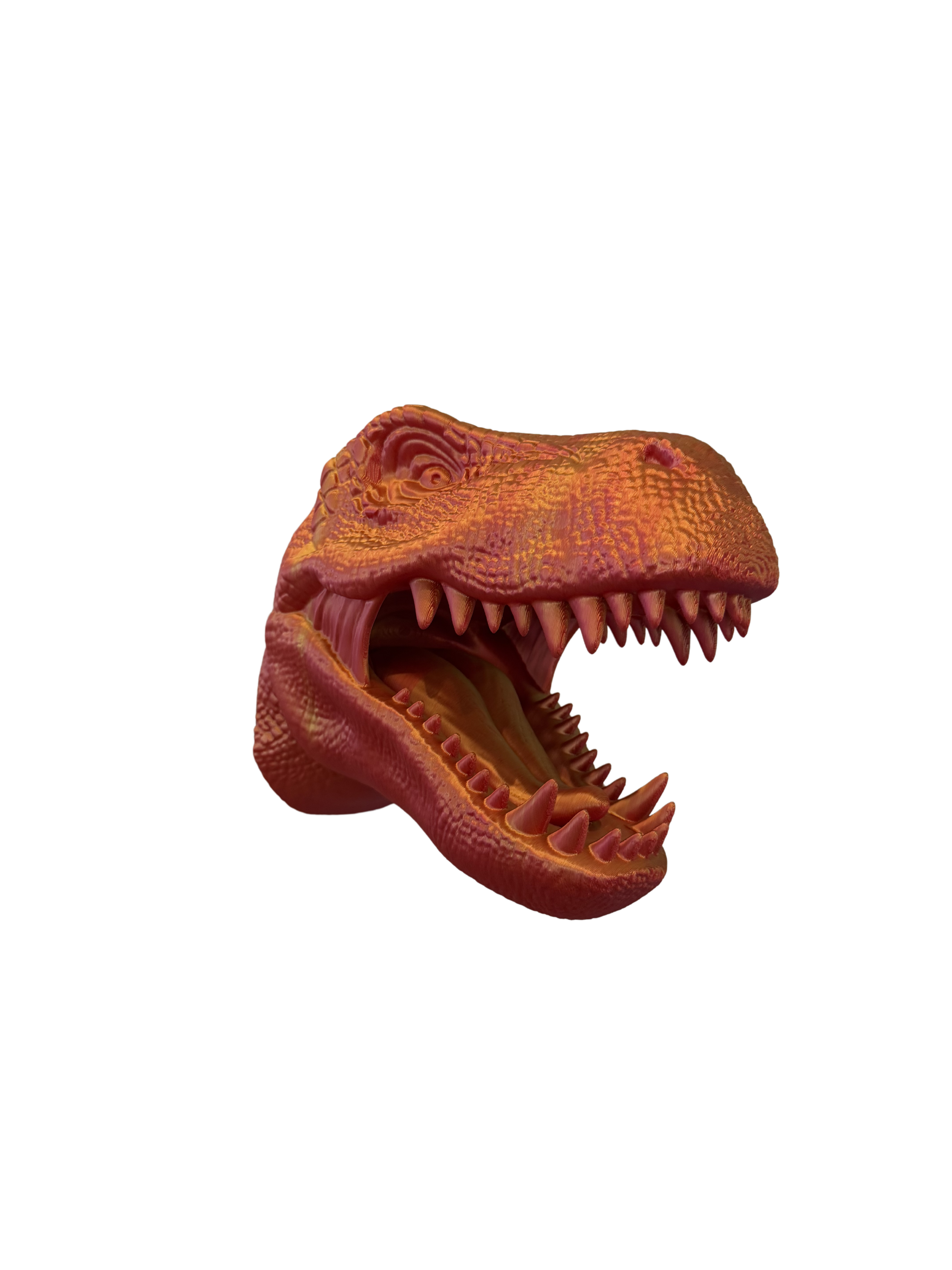 T-Rex Controller & Headset-Halter | 3D-gedruckter Gaming-Schreibtisch-Organizer | Dinosaurier-Ständer