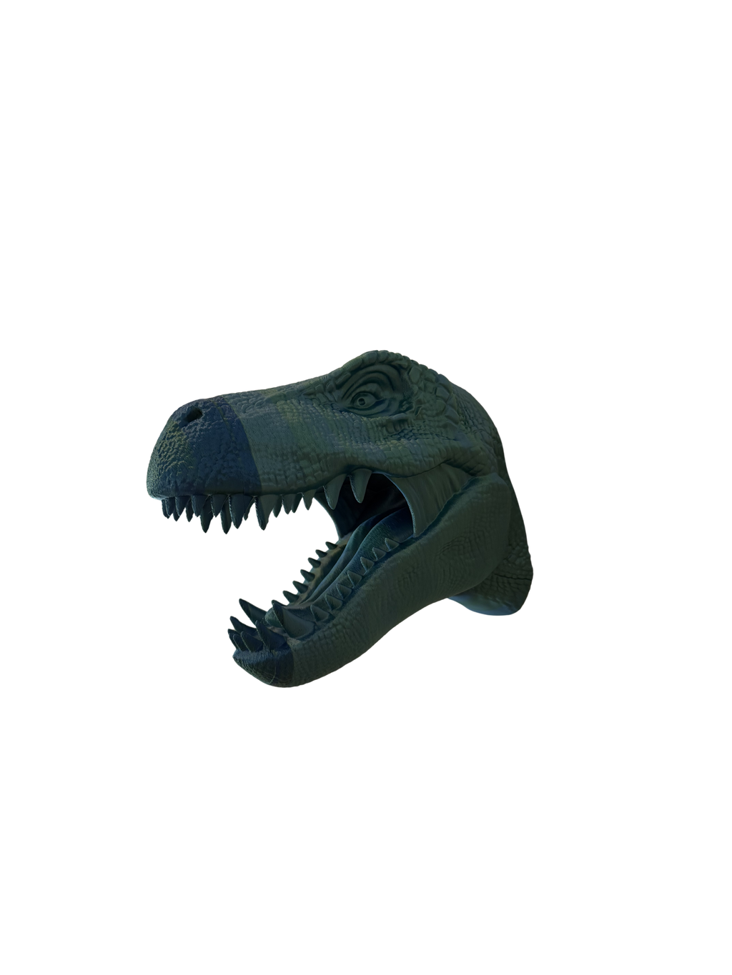 T-Rex Controller & Headset-Halter | 3D-gedruckter Gaming-Schreibtisch-Organizer | Dinosaurier-Ständer