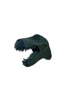 T-Rex Controller & Headset-Halter | 3D-gedruckter Gaming-Schreibtisch-Organizer | Dinosaurier-Ständer