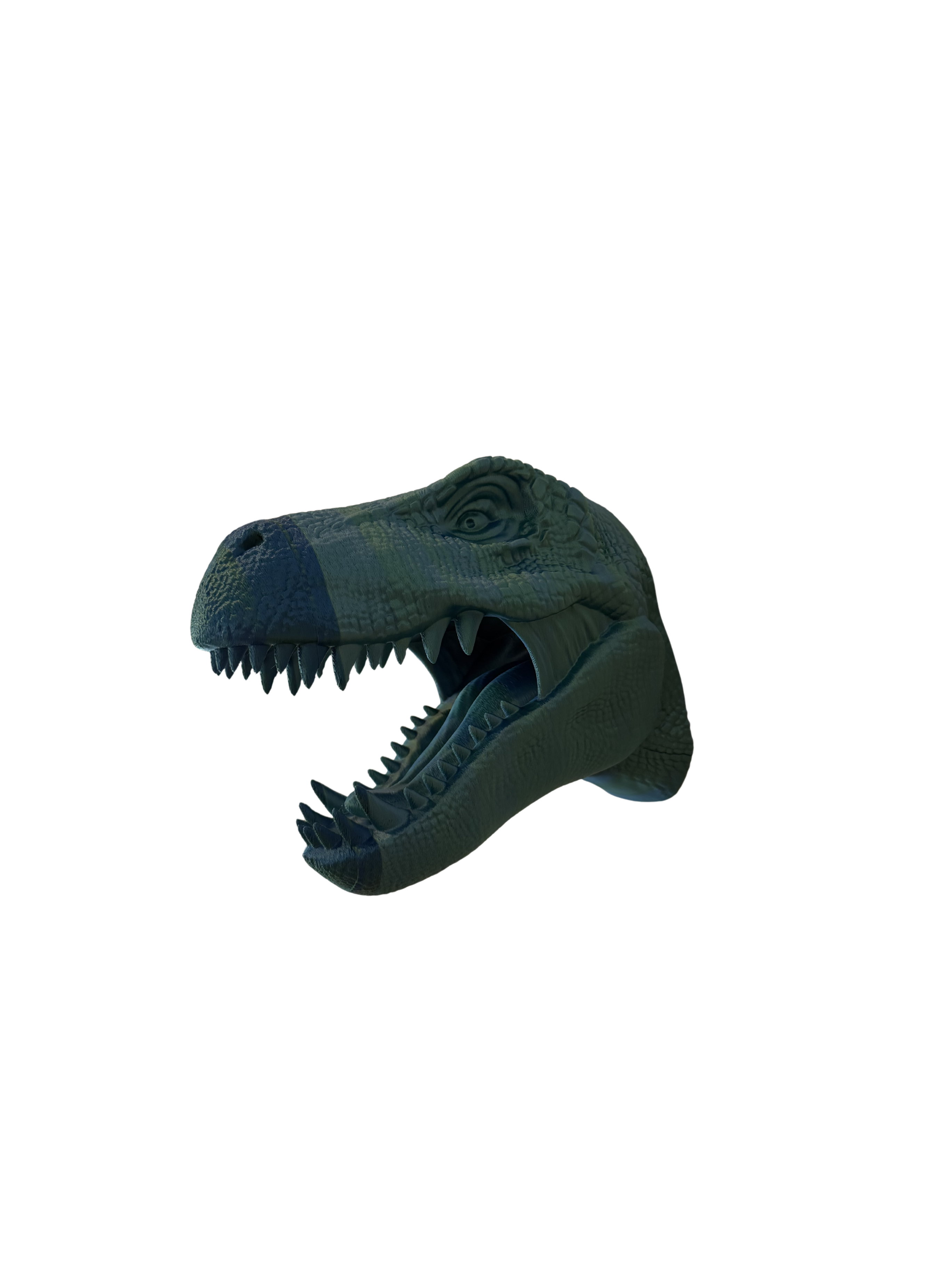 T-Rex Controller & Headset-Halter | 3D-gedruckter Gaming-Schreibtisch-Organizer | Dinosaurier-Ständer