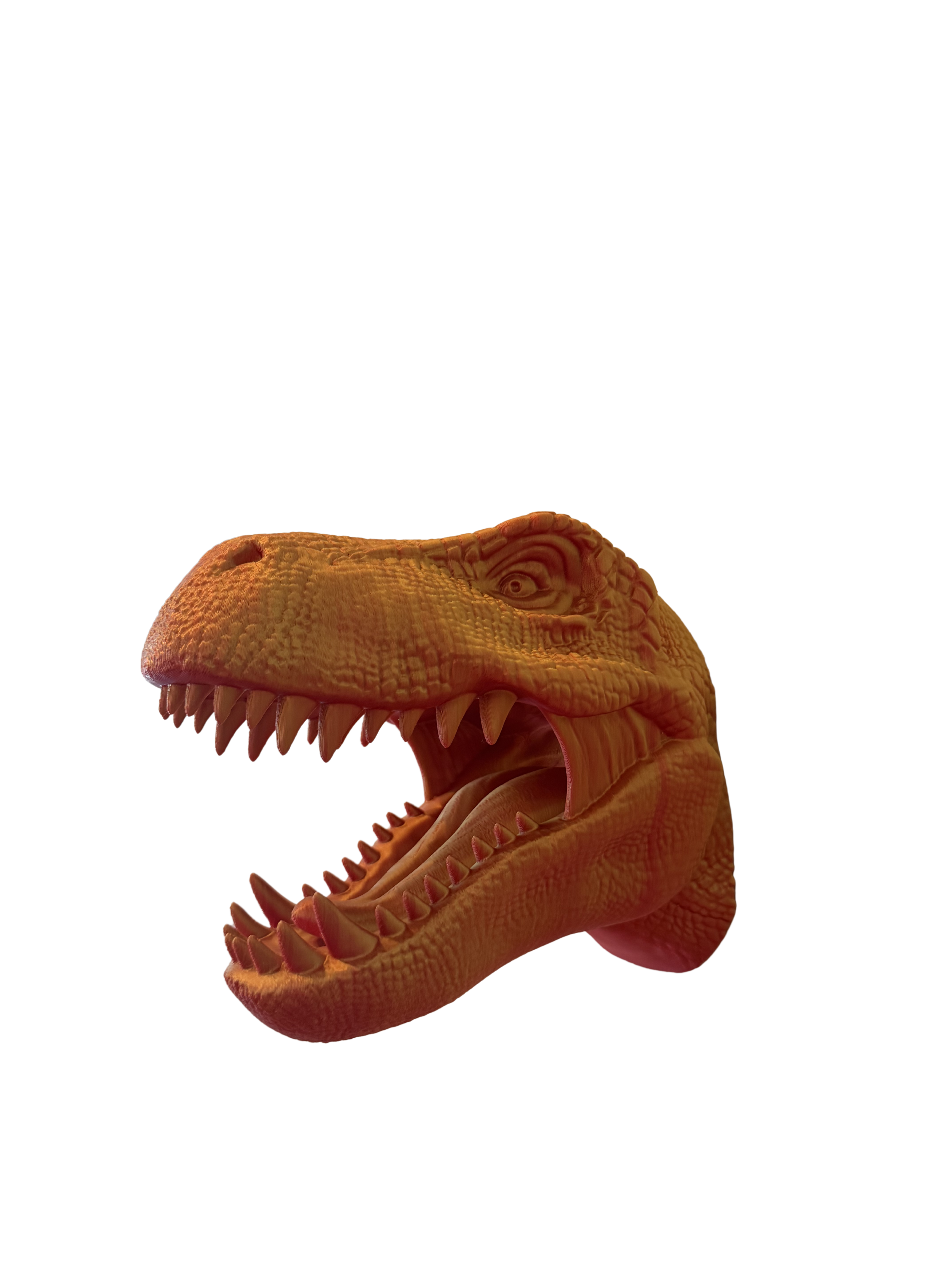 T-Rex Controller & Headset-Halter | 3D-gedruckter Gaming-Schreibtisch-Organizer | Dinosaurier-Ständer