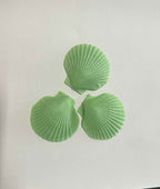 Scallop Shell Soap Set | Pack of 3 Handcrafted Bars | SLS Free | Choose Your Scent | Natural Bar Soap