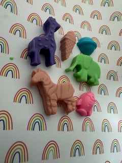 Kids Novelty Soap Set | Handcrafted Fun Shaped Bar Soap | 3 Sizes Available