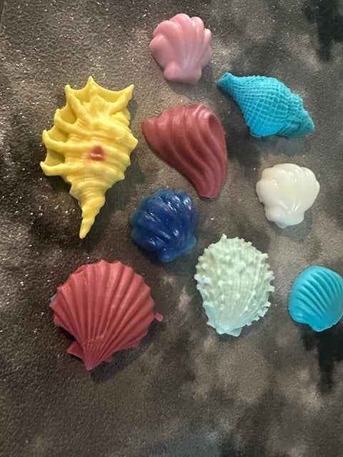 Mini Shell Soap Set | Pack of 5 | Handcrafted Decorative Bar Soap | Gift Ready