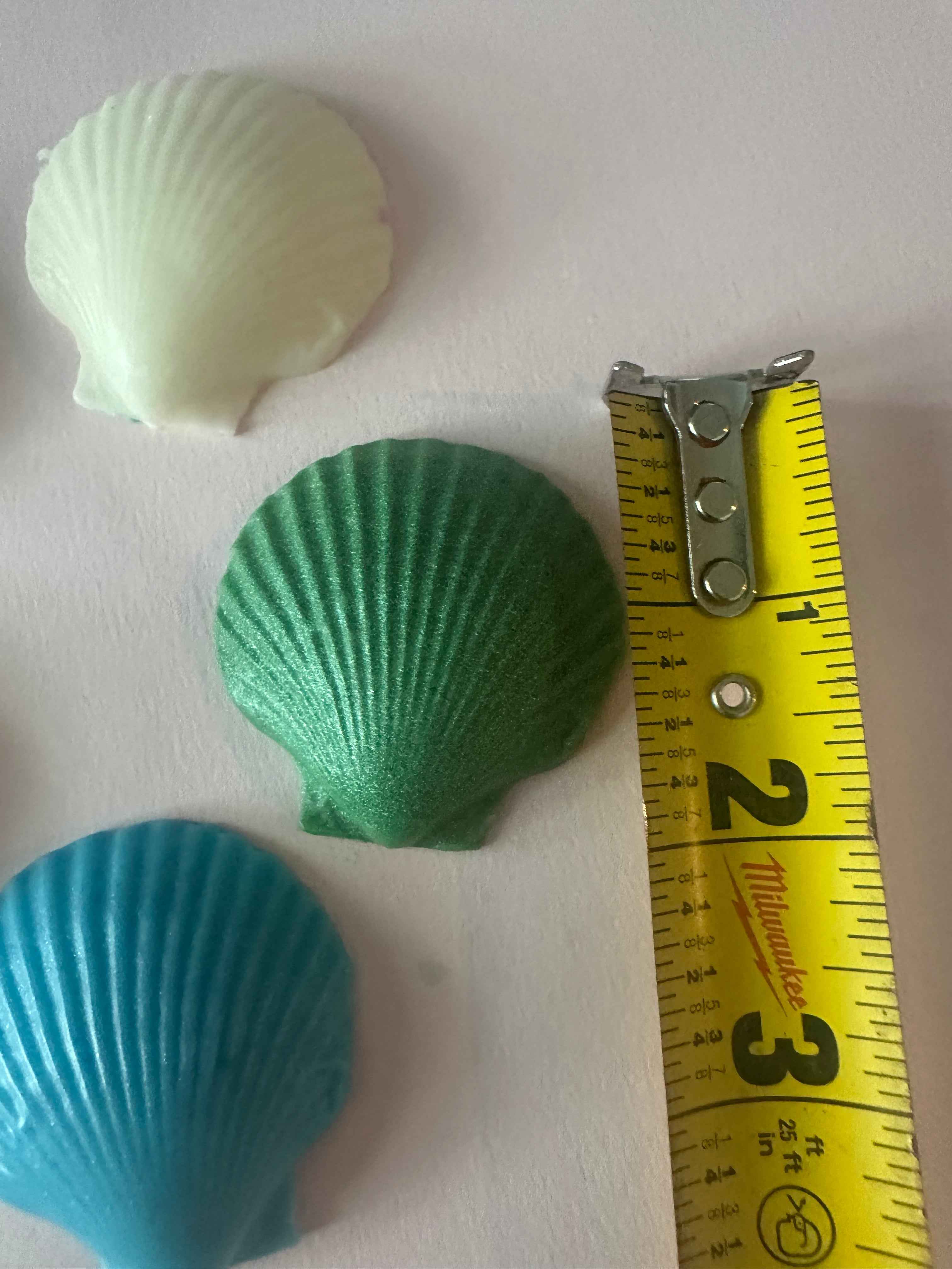 Shell Shaped Soap Set | Pack of 5 | Handcrafted Novelty Bar Soap | Gift Ready