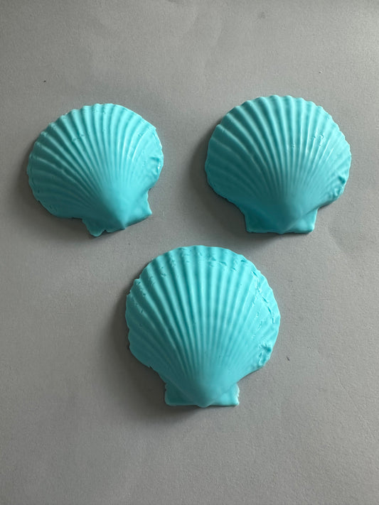 Ocean Breeze: Turquoise Shell Soap - 3 Pc Set