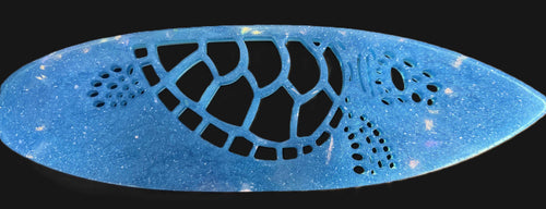 12" Resin Surfboard – Sea Turtle Design