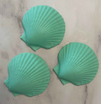 Scallop Shell Soap Set | Pack of 3 Handcrafted Bars | SLS Free | Choose Your Scent | Natural Bar Soap
