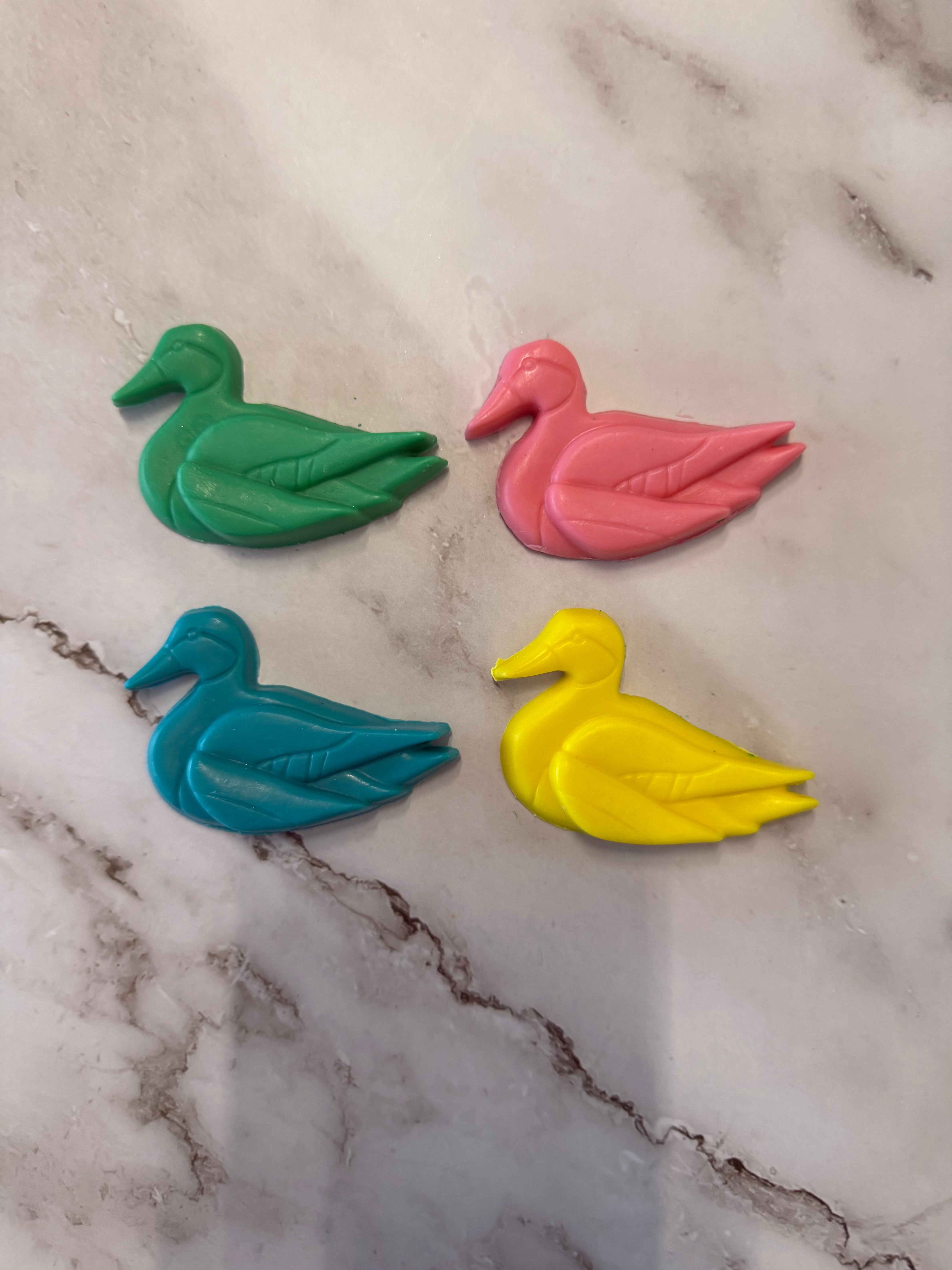 Duck Soap 4-Pack — Handmade Novelty Soaps, Fun Gift Set