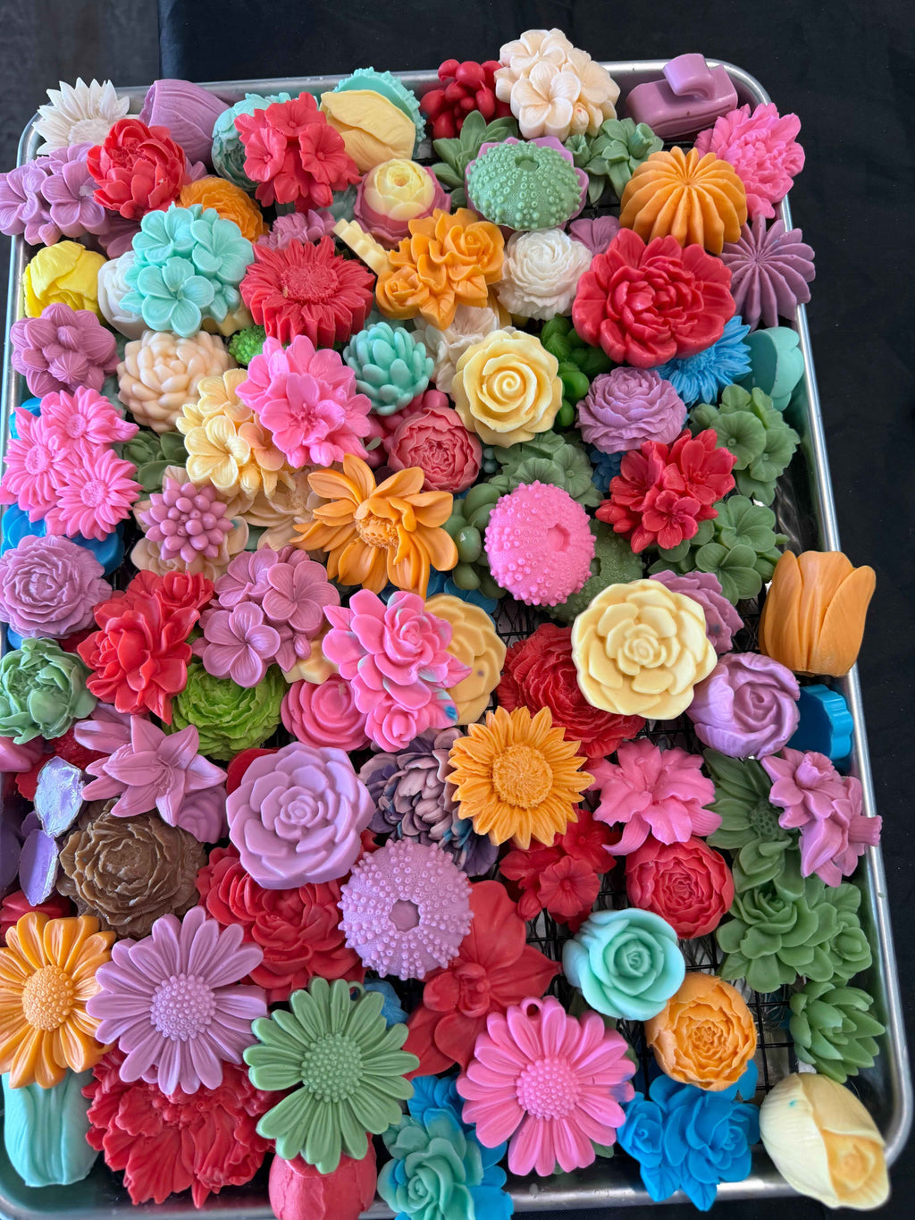 Succulent & Floral Soap Gift Set – 5 Pack of Handmade Bar Soaps | Veteran-Owned, Made in Florida