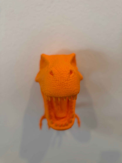 T-Rex Controller & Headset Holder | 3D Printed Gaming Desk Organizer | Dinosaur Stand