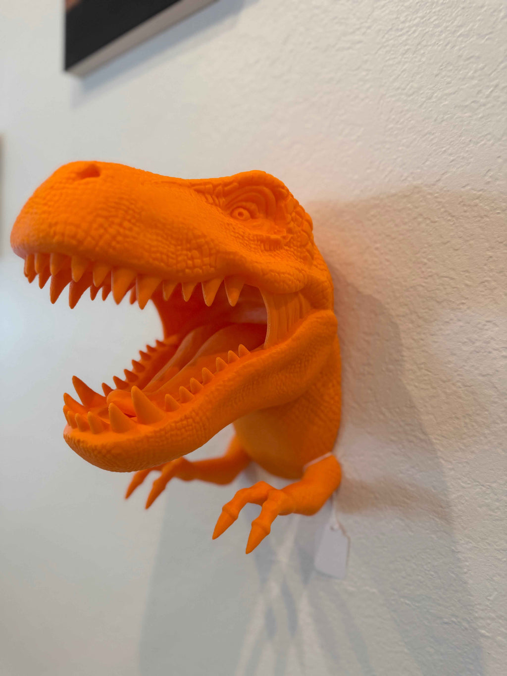 T-Rex Controller & Headset Holder | 3D Printed Gaming Desk Organizer | Dinosaur Stand