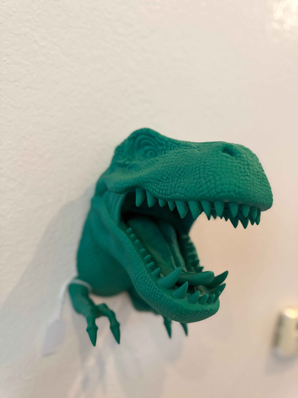 T-Rex Controller & Headset Holder | 3D Printed Gaming Desk Organizer | Dinosaur Stand
