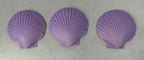 Scallop Shell Soap Set | Pack of 3 Handcrafted Bars | SLS Free | Choose Your Scent | Natural Bar Soap