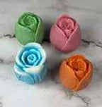 Tulip Shaped Soap Set | Pack of 4 | Handcrafted Novelty Bar Soap | Gift Ready
