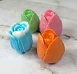 Tulip Shaped Soap Set | Pack of 4 | Handcrafted Novelty Bar Soap | Gift Ready