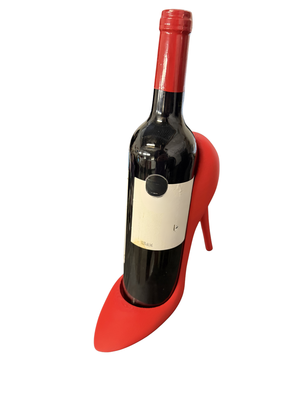 The Stiletto Pour— 3D Printed High Heel Wine Bottle Holder