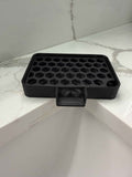 Honeycomb Soap Saver Tray with Drain Insert | Self-Draining Bar Soap Dish | 3D Printed | Bathroom & Kitchen