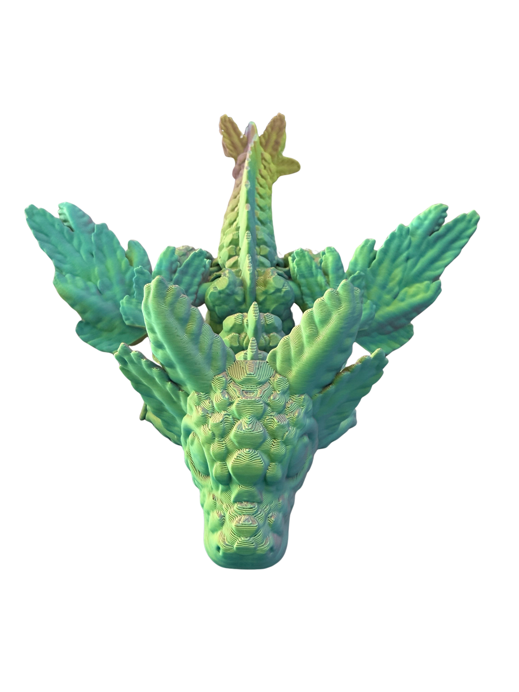 3D Printed Axolotl with Wings | Handcrafted Novelty Figure | Chilvera 3D