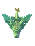 3D Printed Axolotl with Wings | Handcrafted Novelty Figure | Chilvera 3D