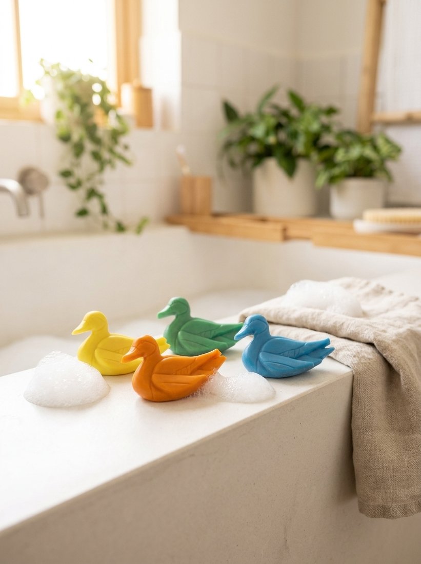 Duck Soap 4-Pack – Handmade Novelty Soap