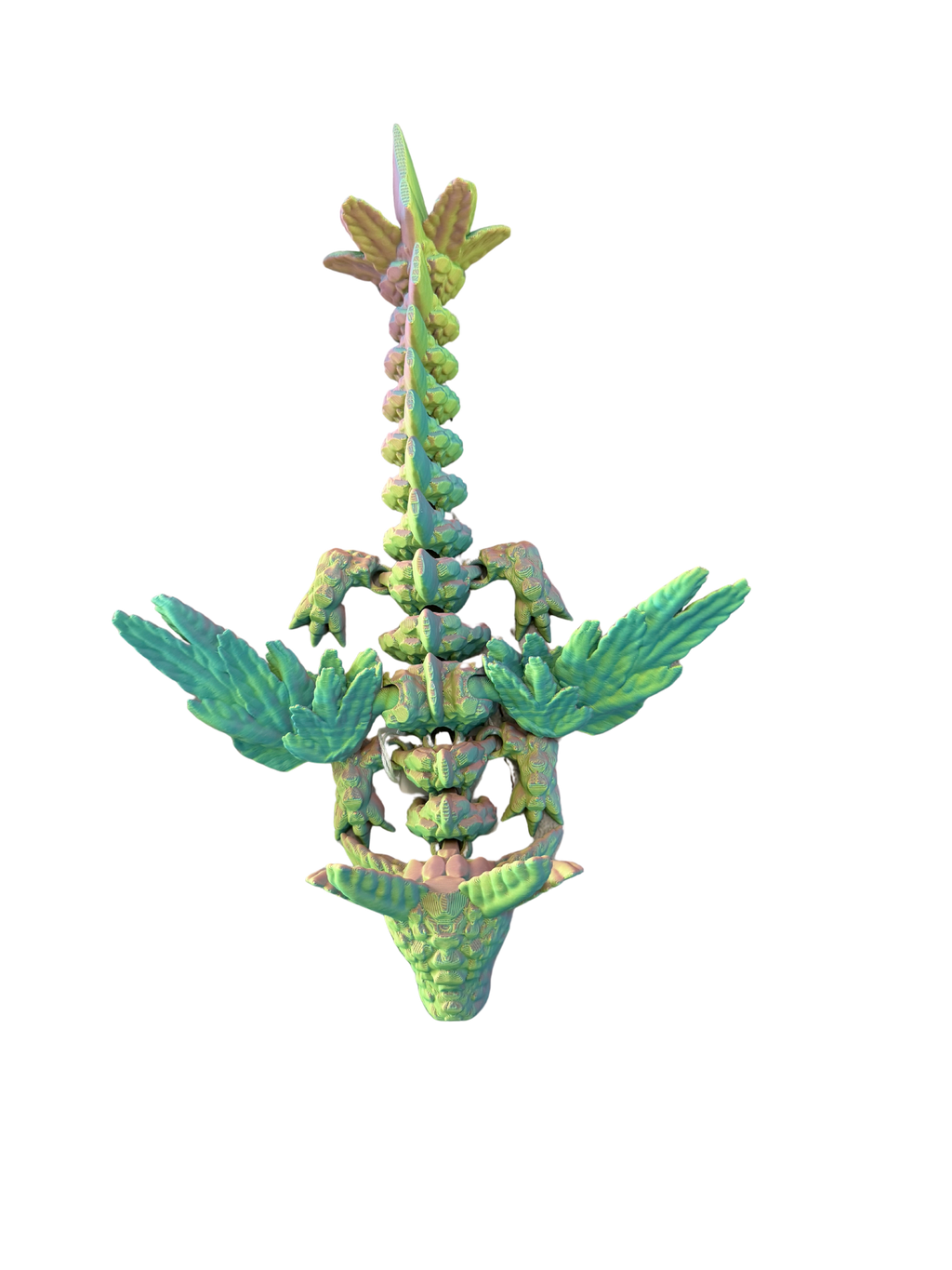 3D Printed Axolotl with Wings | Handcrafted Novelty Figure | Chilvera 3D