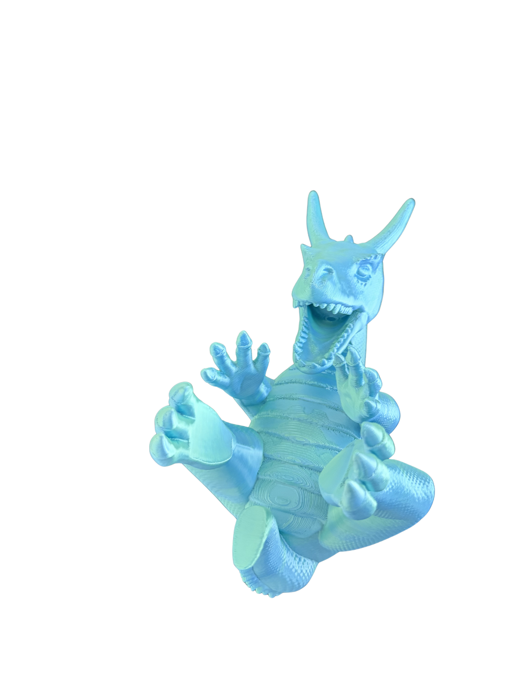 The Thirsty Dragon — 3D Printed Dragon Wine Bottle Holder