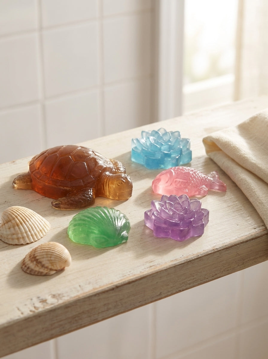 Ocean Mini Soap Set of 5 – Handmade Novelty Bars