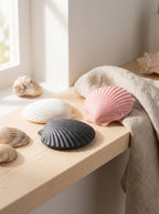 Scallop Shell Soap Set of 3 – SLS-Free, Your Scent