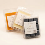 Two hand-poured scented wax melts from Chilvera's small-batch collection