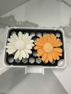 Honeycomb Soap Saver Tray with Drain Insert | Self-Draining Bar Soap Dish | 3D Printed | Bathroom & Kitchen